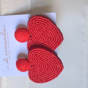 Statement Heart Earrings